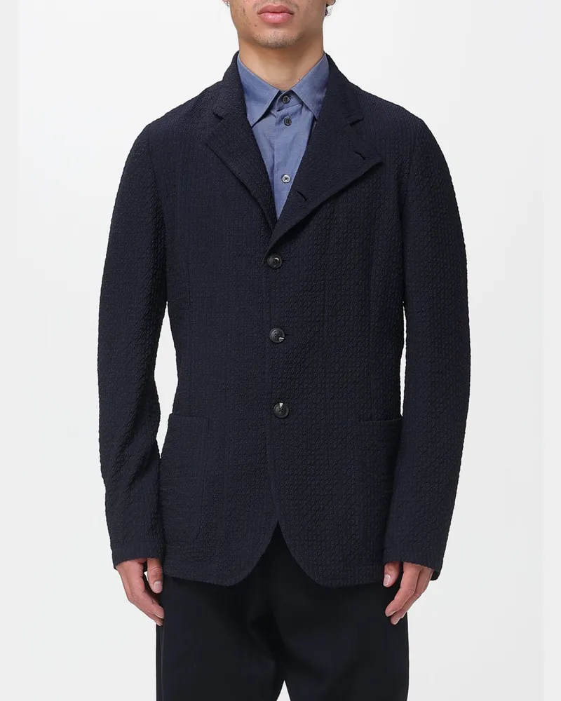 Emporio Armani Jacke herren Blau