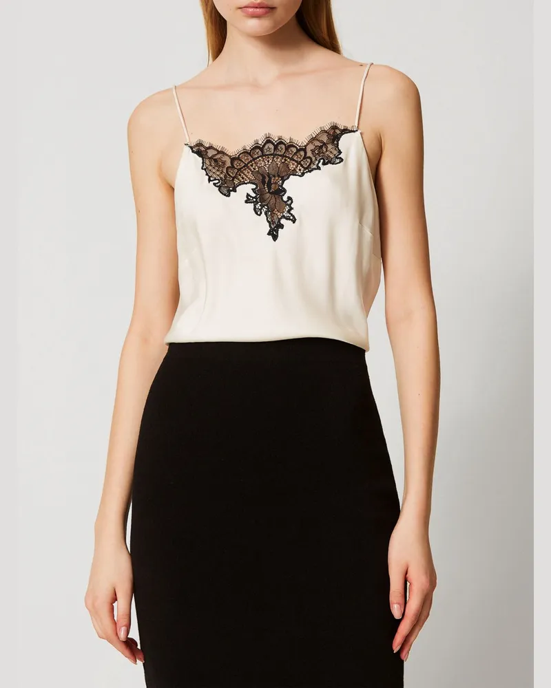 Twin-Set Top damen Schwarz