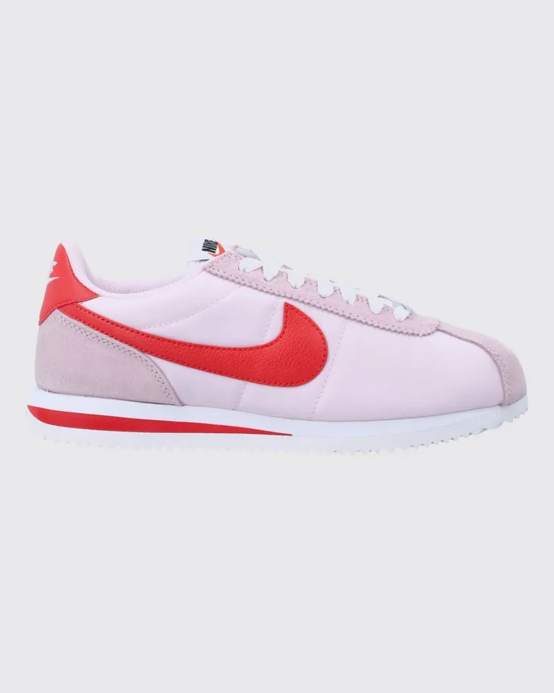 Nike Cortez Sneakers aus Nylon und Wildleder Puder