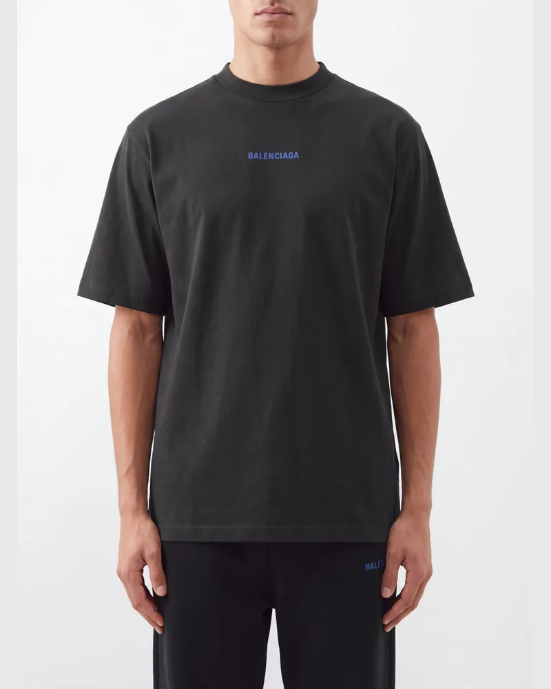 Balenciaga T-shirt herren Schwarz