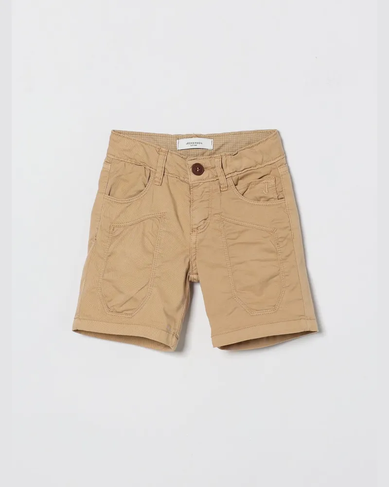 Jeckerson Stretch-Baumwollshorts Braun