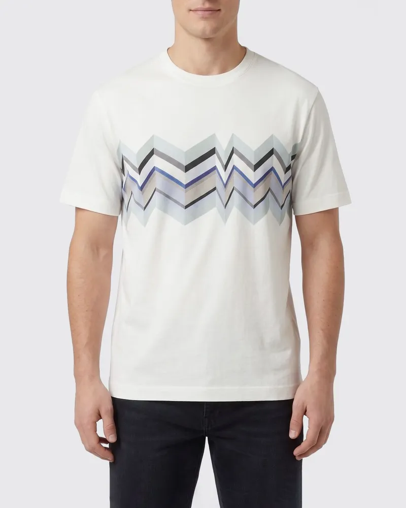 Missoni T-shirt herren Weiß