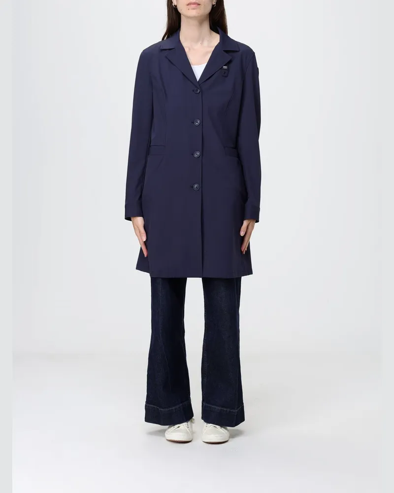 Blauer Trenchcoat damen Blau