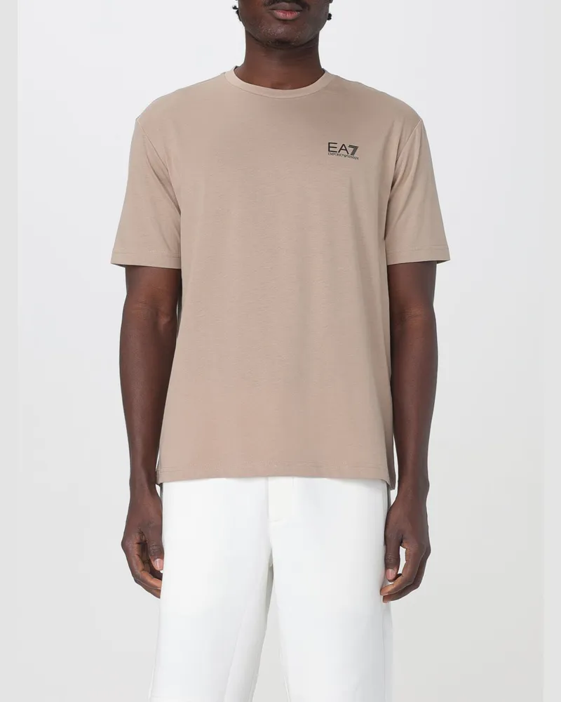 EA7 T-shirt herren Beige