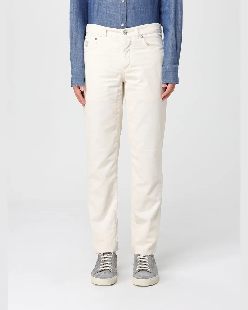 Brunello Cucinelli Hose herren Weiß