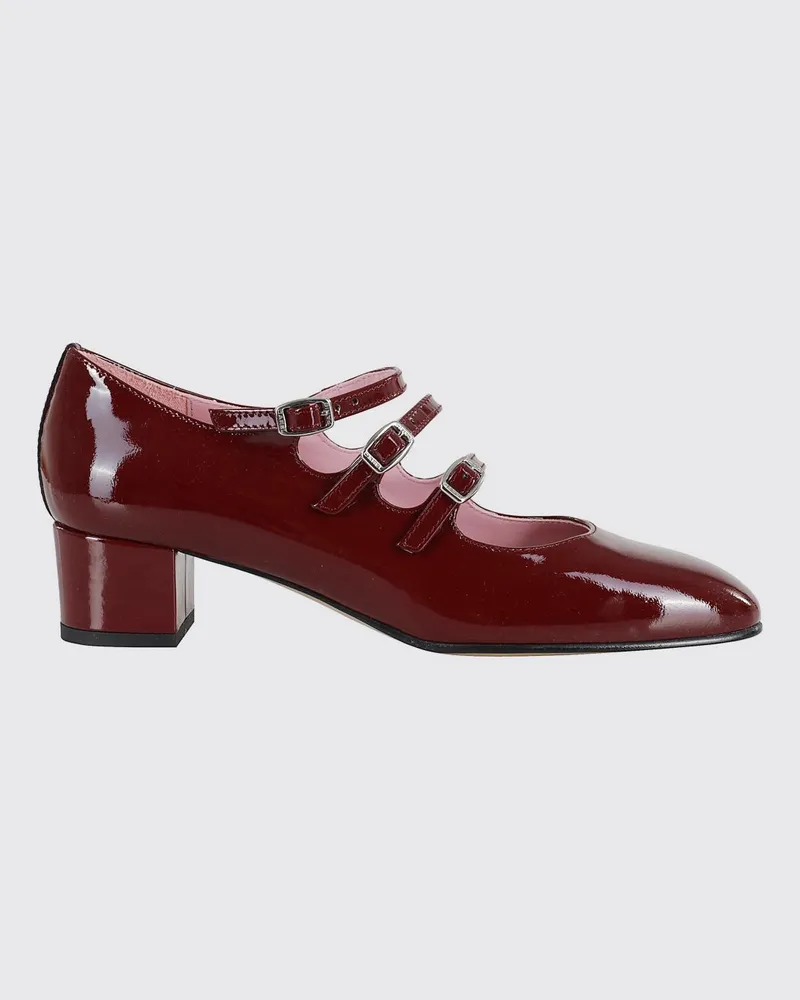 Carel Schuhe damen Burgunderrot