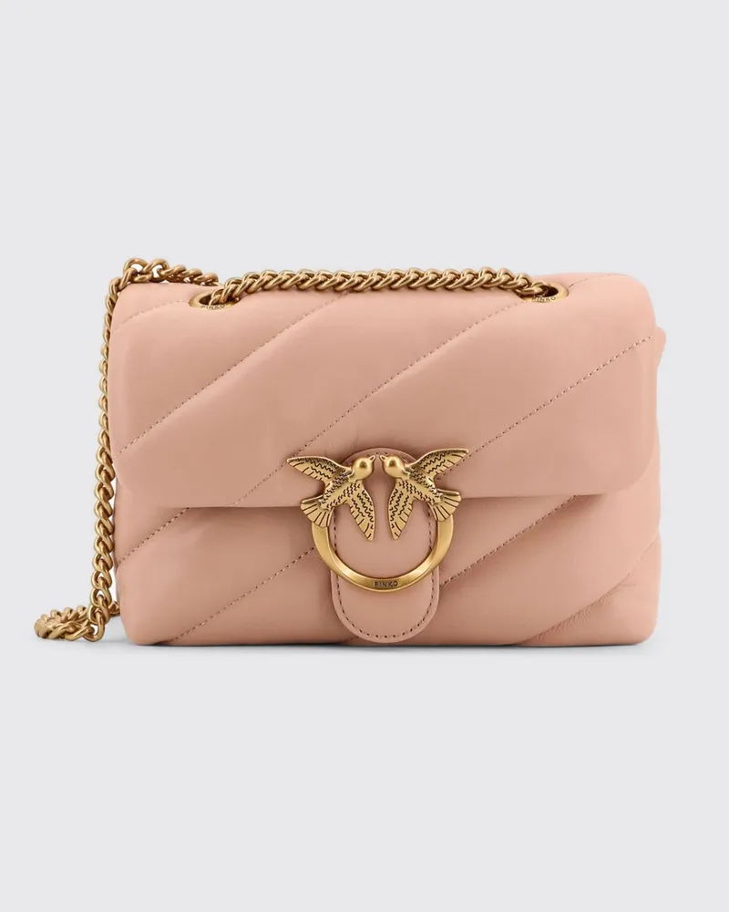 Pinko Schultertasche damen Puder