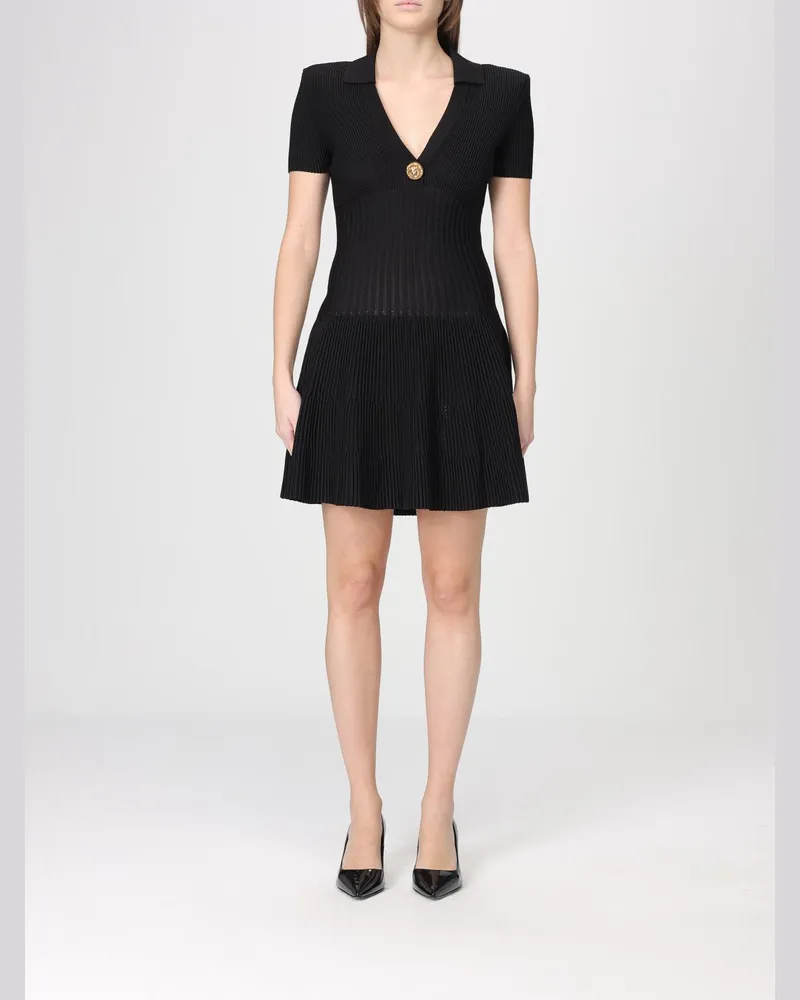 Balmain Kleid damen Schwarz