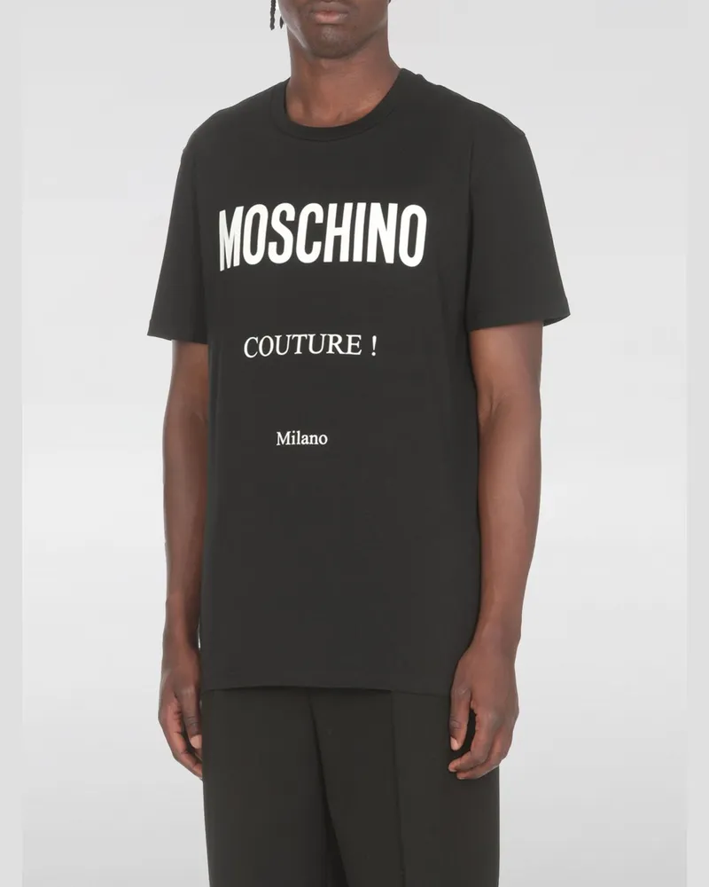 Moschino T-shirt herren Schwarz