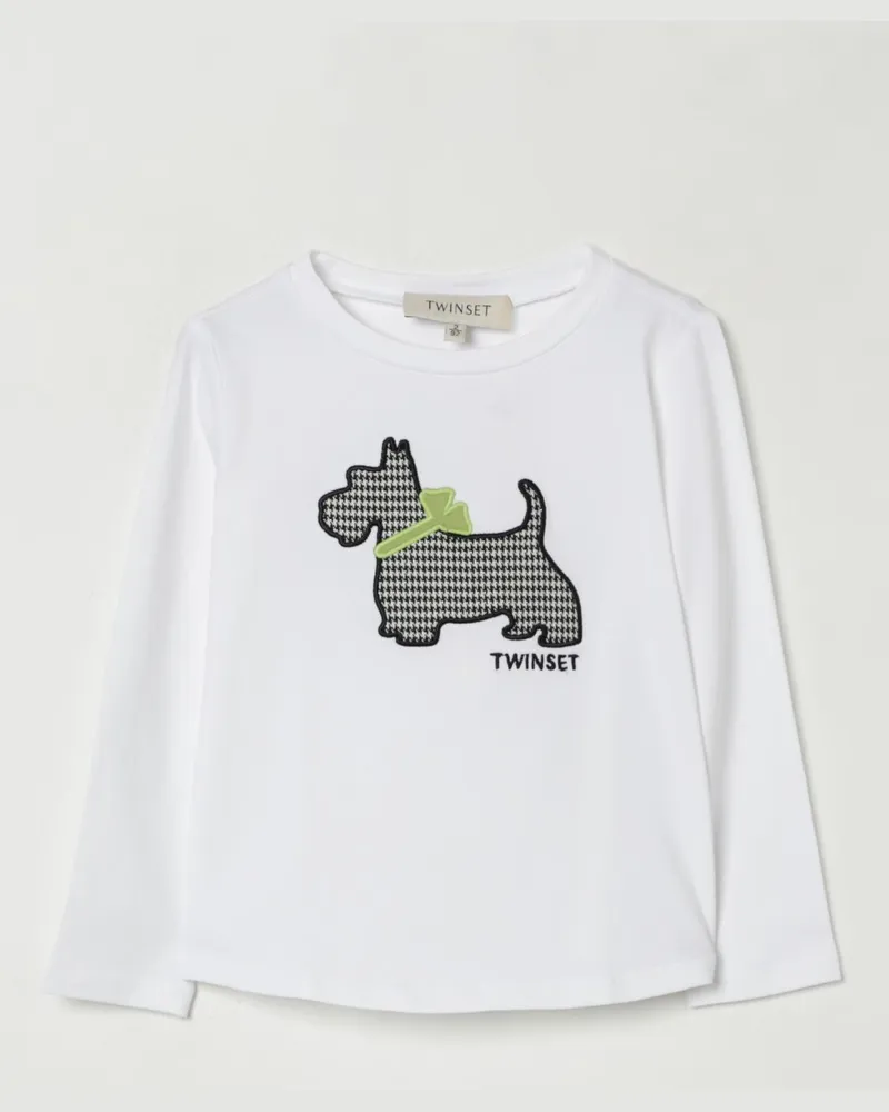 Twin-Set T-shirt kinder Weiß