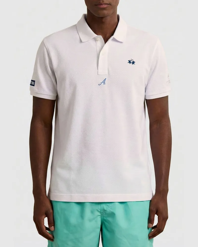 La Martina Polo herren Weiß