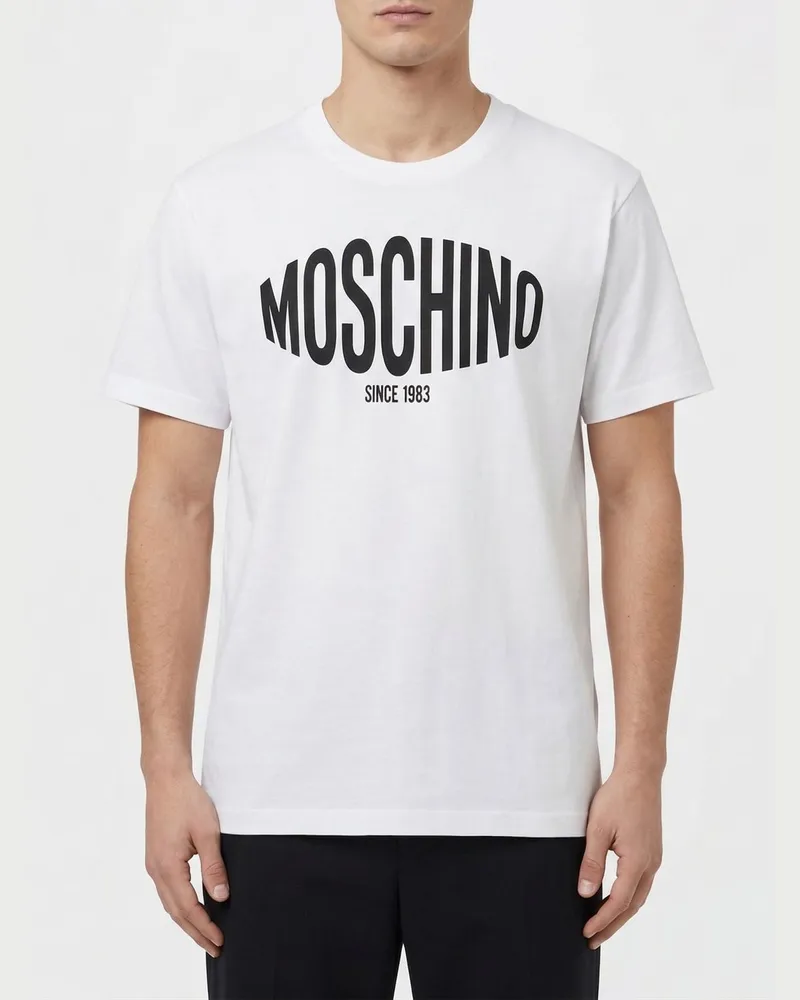 Moschino T-shirt herren Weiß