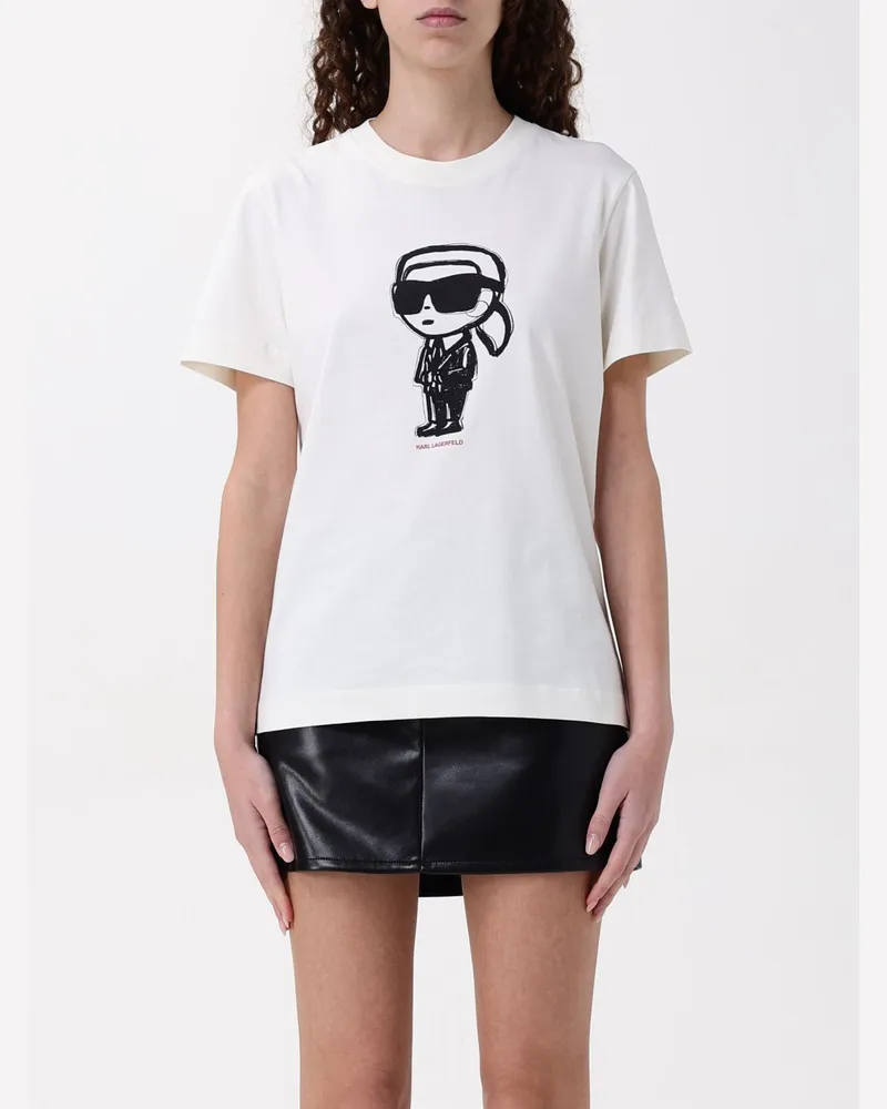 Karl Lagerfeld T-shirt damen Beige