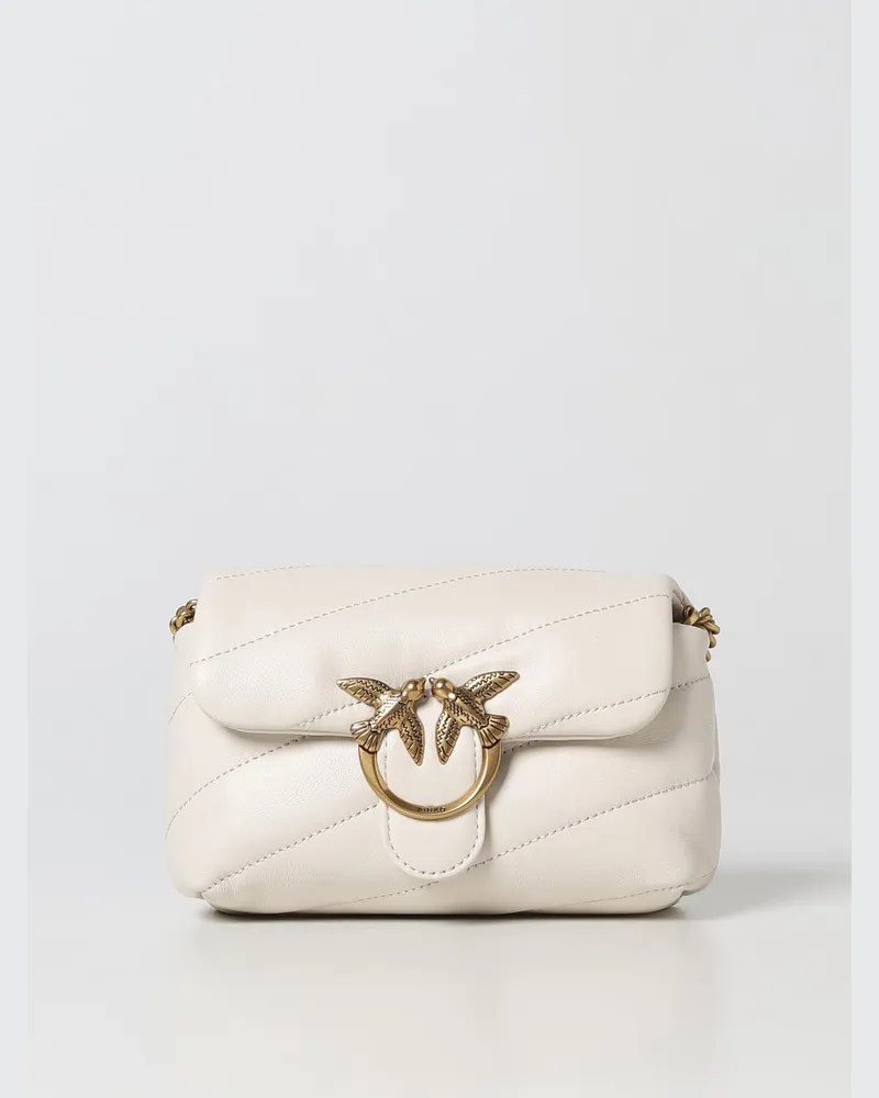 Pinko Schultertasche damen Ivory