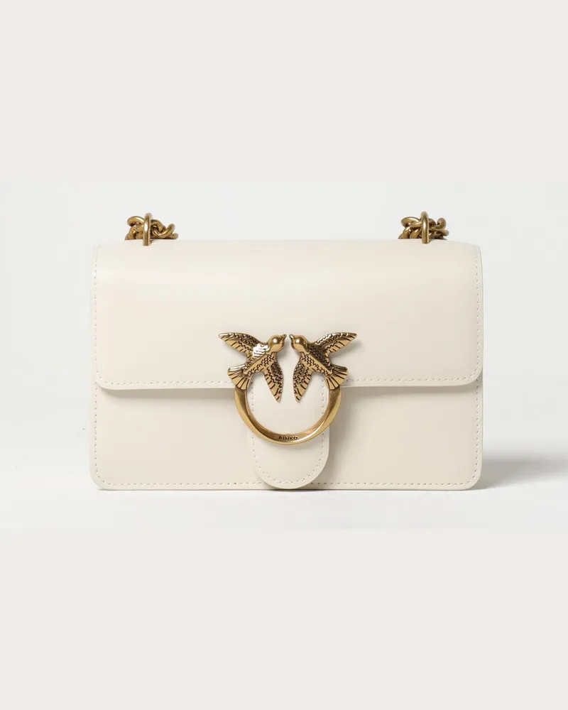 Pinko Schultertasche damen Weiß