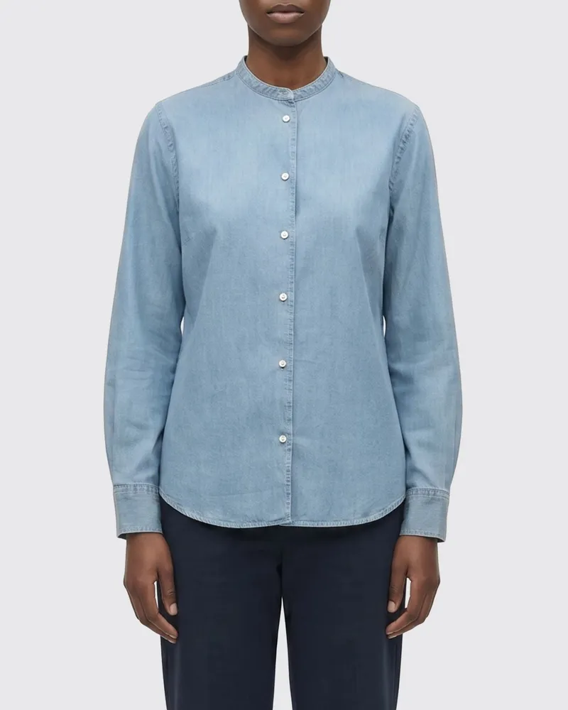 ASPESI Hemdbluse damen Blau