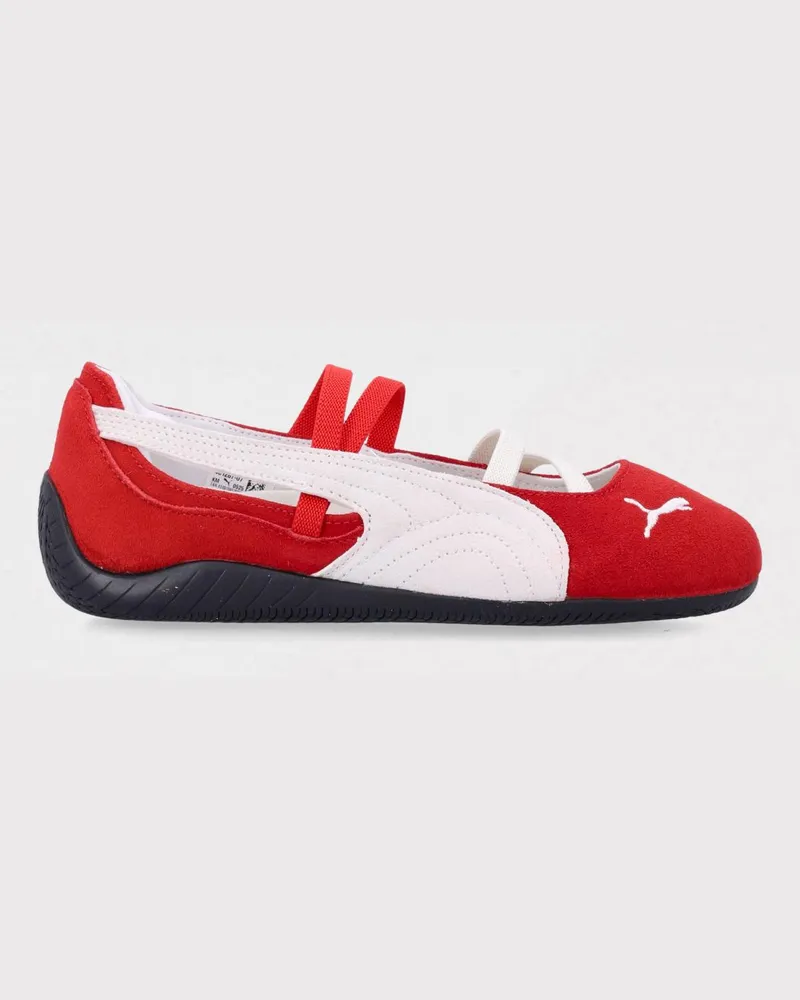 Puma Flache schuhe damen Rot