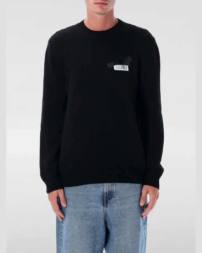 Maison Margiela Pullover herren Schwarz