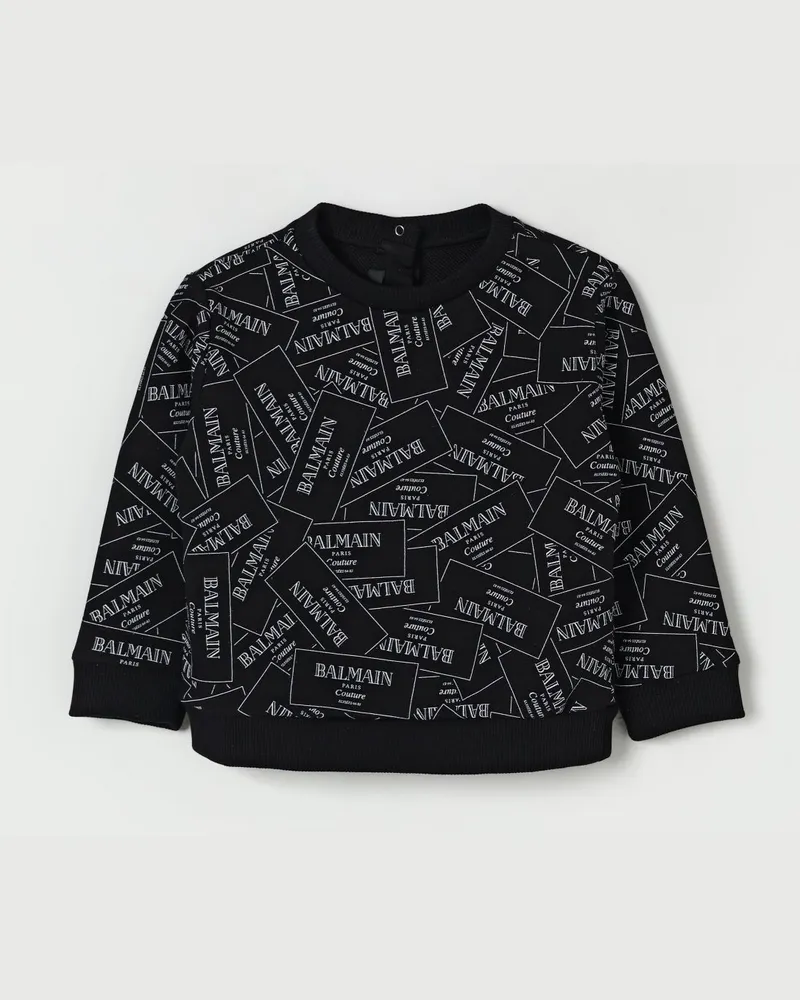 Balmain Pullover kinder Schwarz
