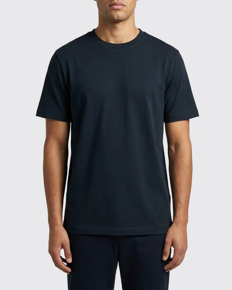 Brioni T-shirt herren Blau