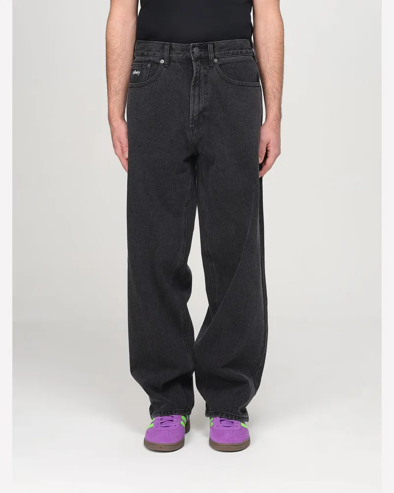 Obey Hose herren Schwarz