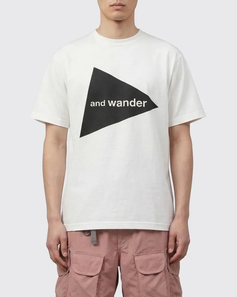 and wander T-shirt herren Weiß