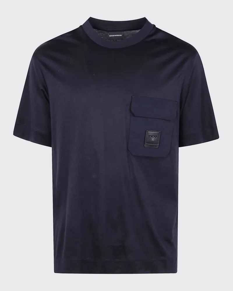 Emporio Armani Polo herren Blau