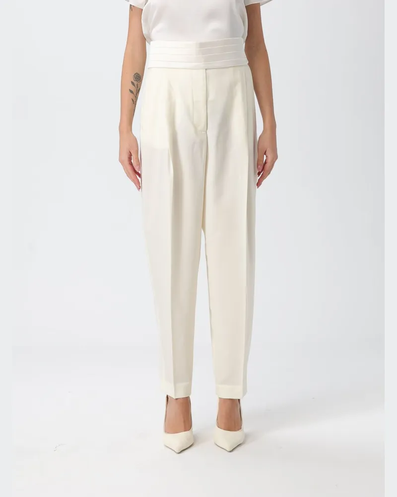Erika Cavallini Hose damen Weiß