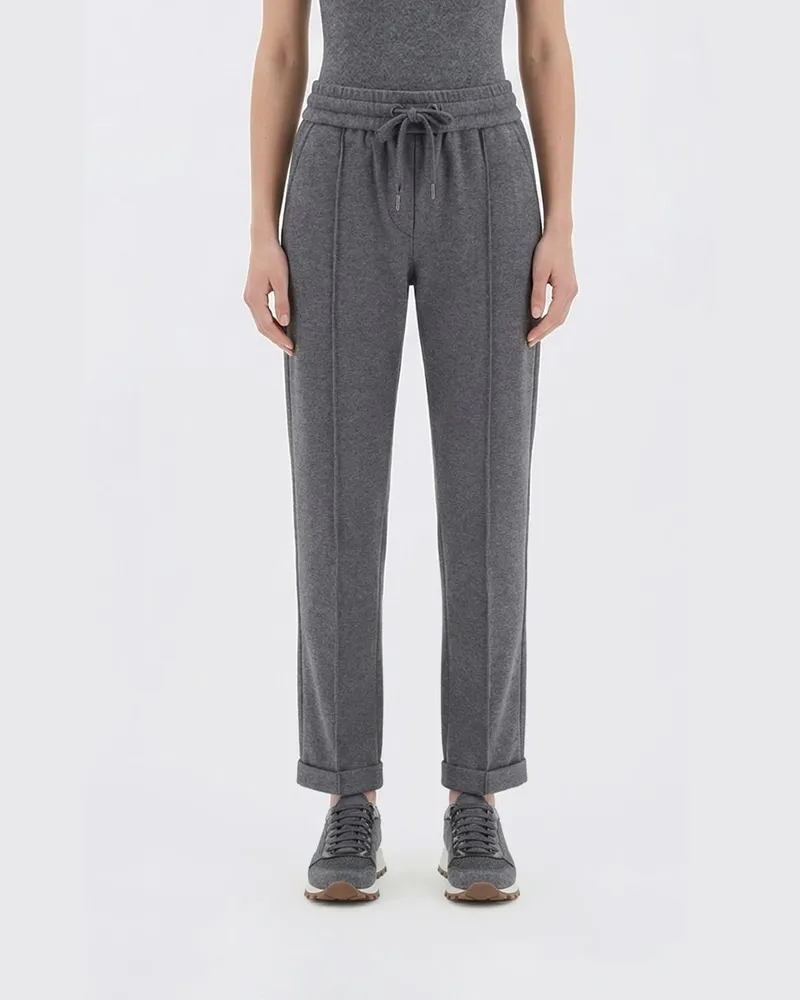Brunello Cucinelli Hose damen Grau