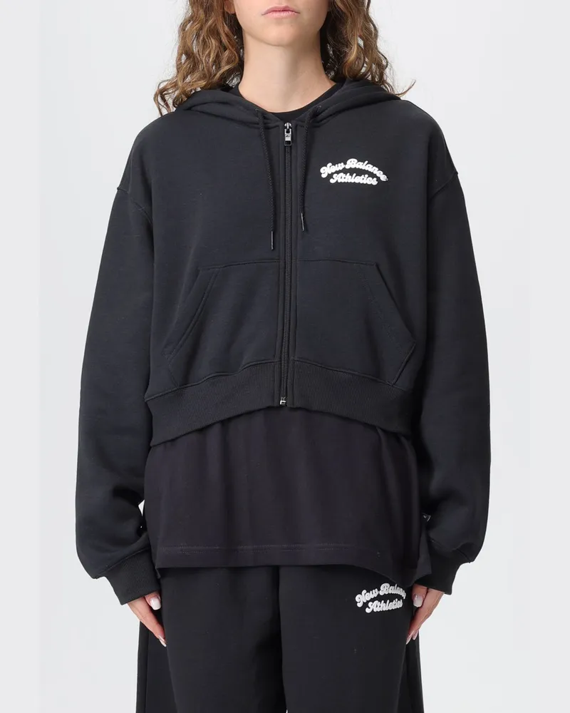 New Balance Pullover damen Schwarz