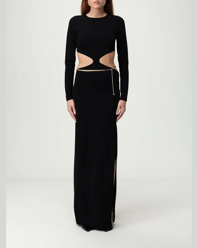 Elisabetta Franchi Kleider damen Schwarz