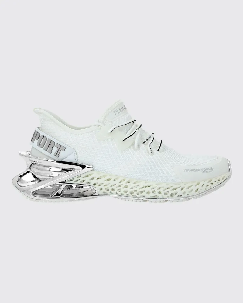 Philipp Plein Thunder Force Gen.X-01 Mesh Low-Top-Sneaker Philipp Plein Weiß