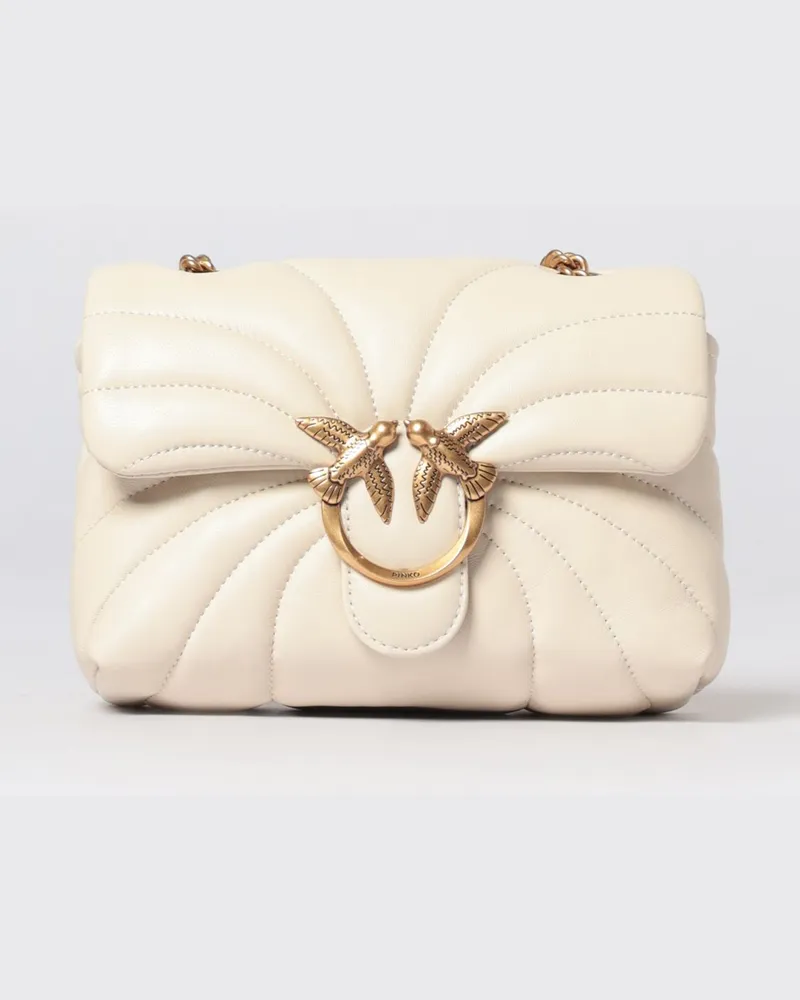 Pinko Schultertasche damen Weiß