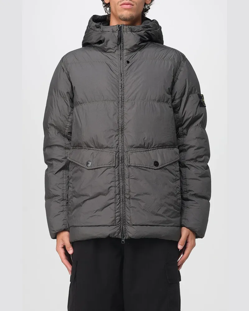 Stone Island Jacke herren Charcoal