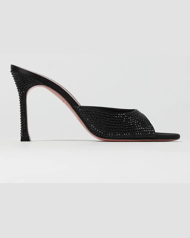 Amina Muaddi Schuhe damen Schwarz