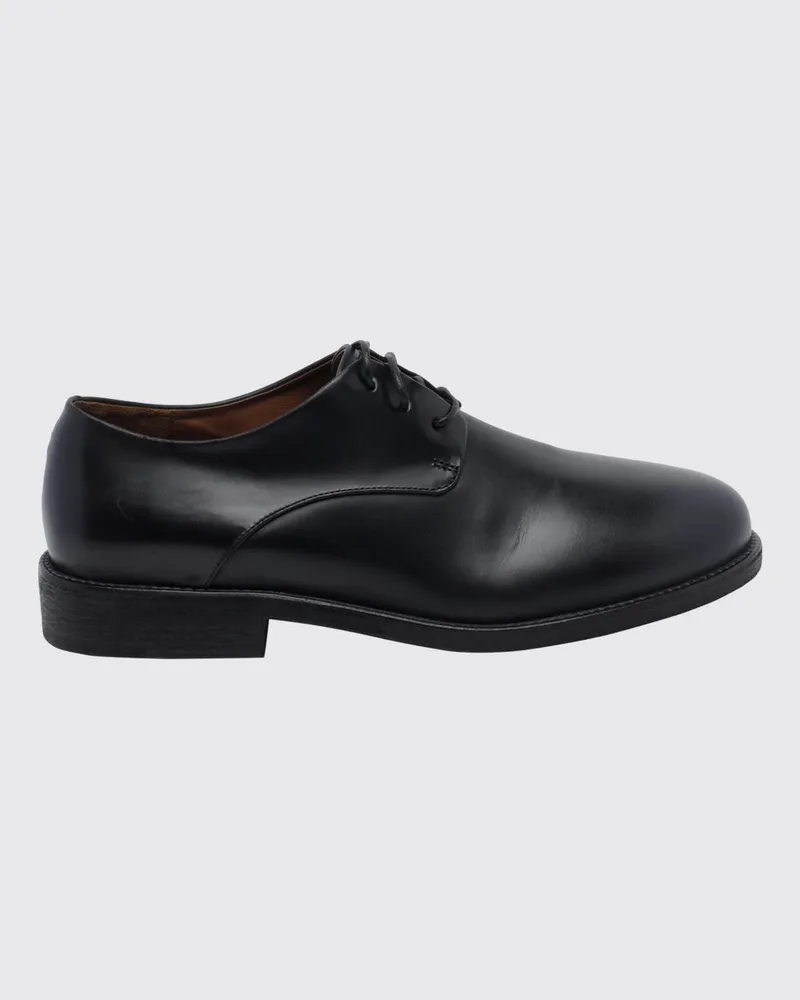Marsèll Pugno Derby-Schuhe aus Glattleder mit Leder- und Gummisohle Schwarz