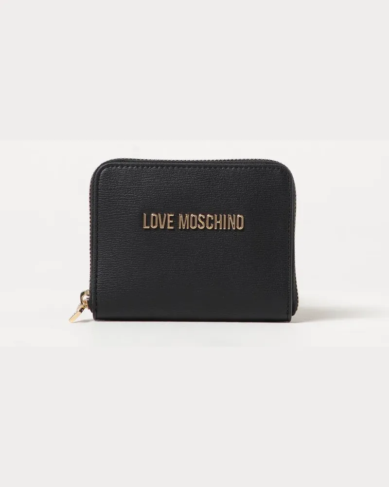 Moschino Geldbeutel damen Schwarz