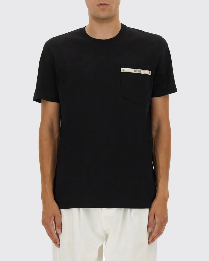 Moschino T-shirt herren Schwarz