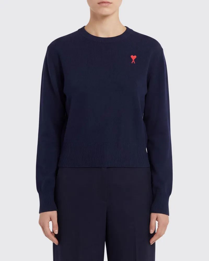AMI Paris Pullover damen Marine