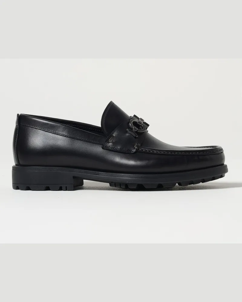 Ferragamo Mokassins herren Schwarz