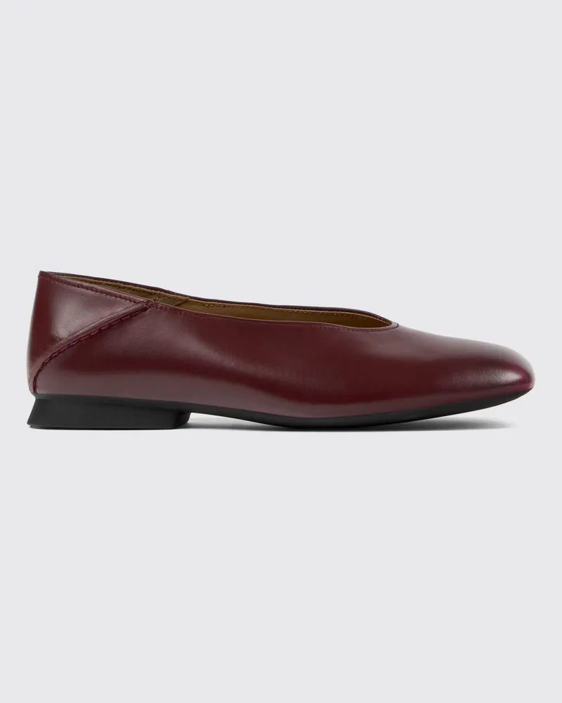 Camper Casi Myra Ballerinas aus Glattleder mit runder Kappe und TPU-Sohle Bunt