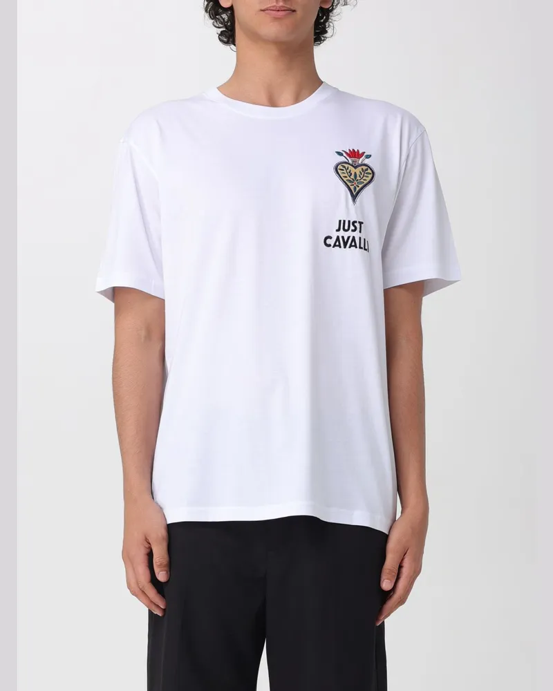Just Cavalli T-shirt herren Weiß