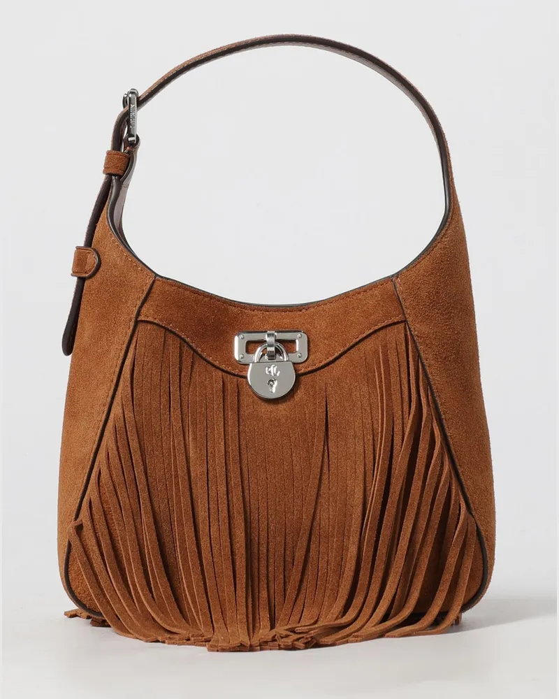 Ralph Lauren Schultertasche damen Leder