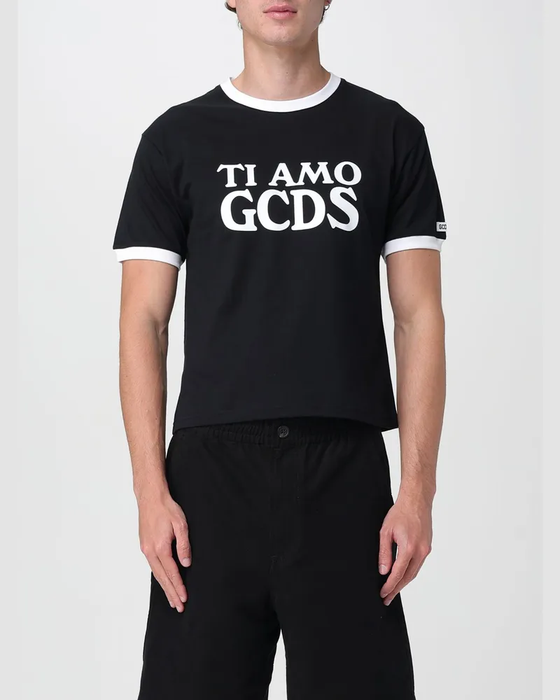 GCDS T-shirt herren Schwarz