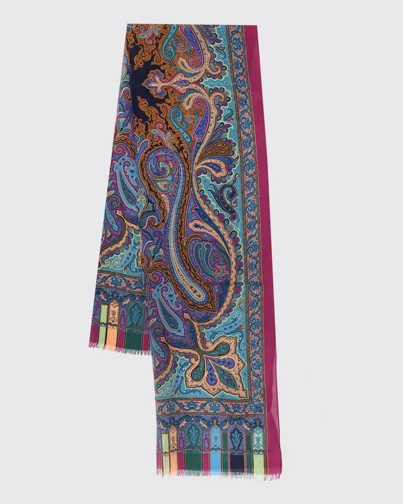 Etro Schal damen Hellblau