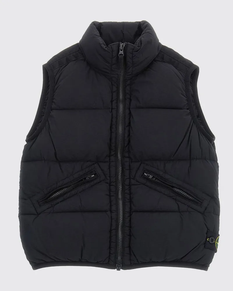 Stone Island Gilet kinder Schwarz