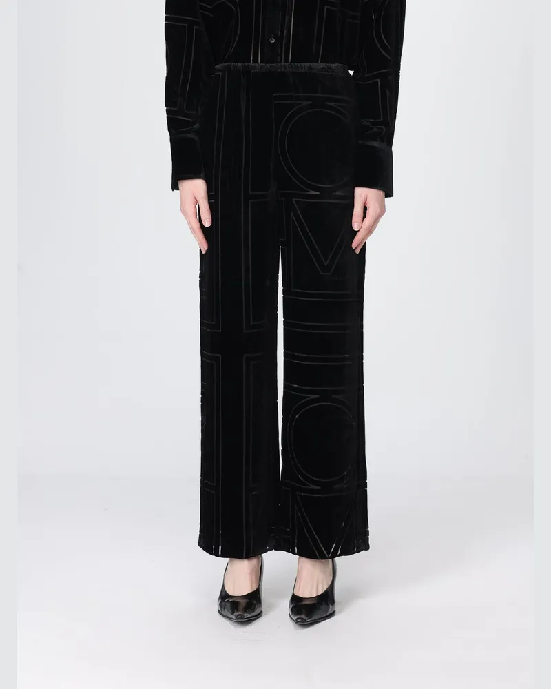 Totême Hose damen Schwarz