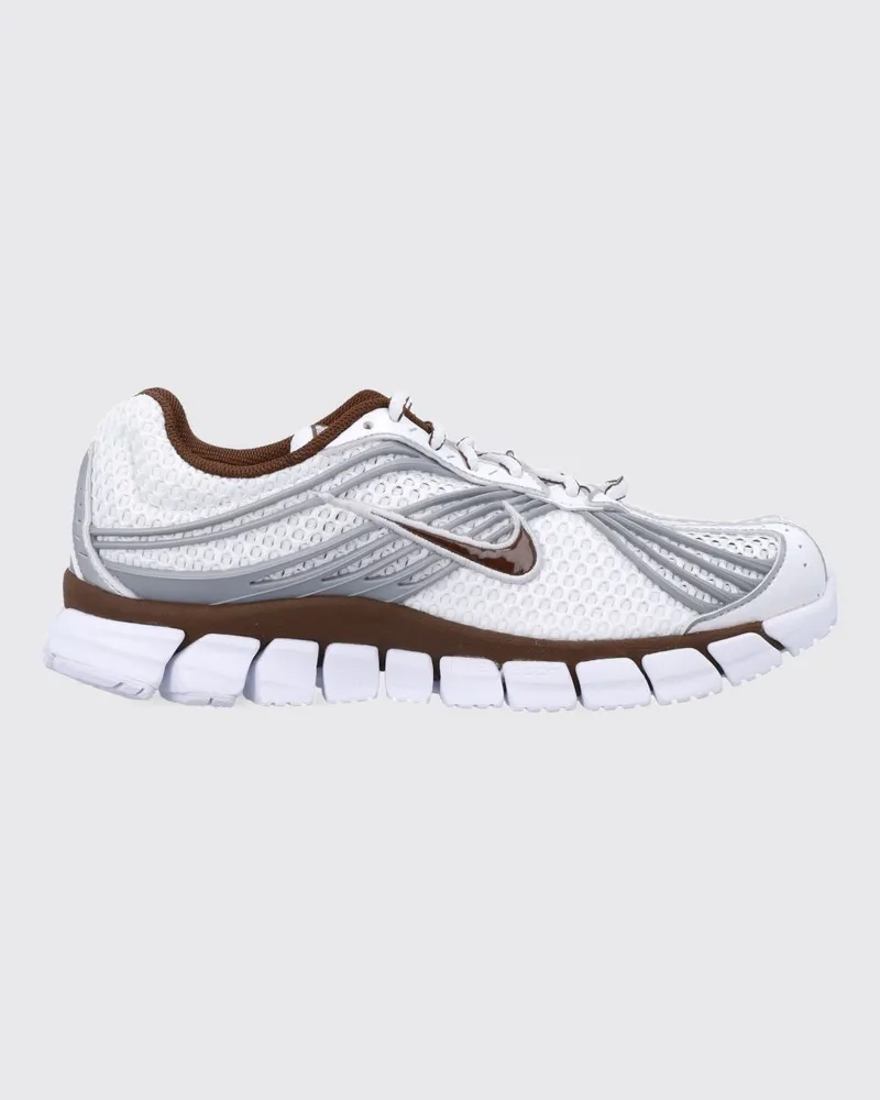 Nike Damen Zoom Skylon 11 Low-Top-Sneakers mit Swoosh-Logo und gezackter Sohle Weiß