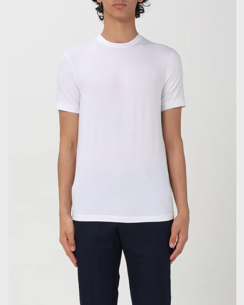 Giorgio Armani T-shirt herren Weiß