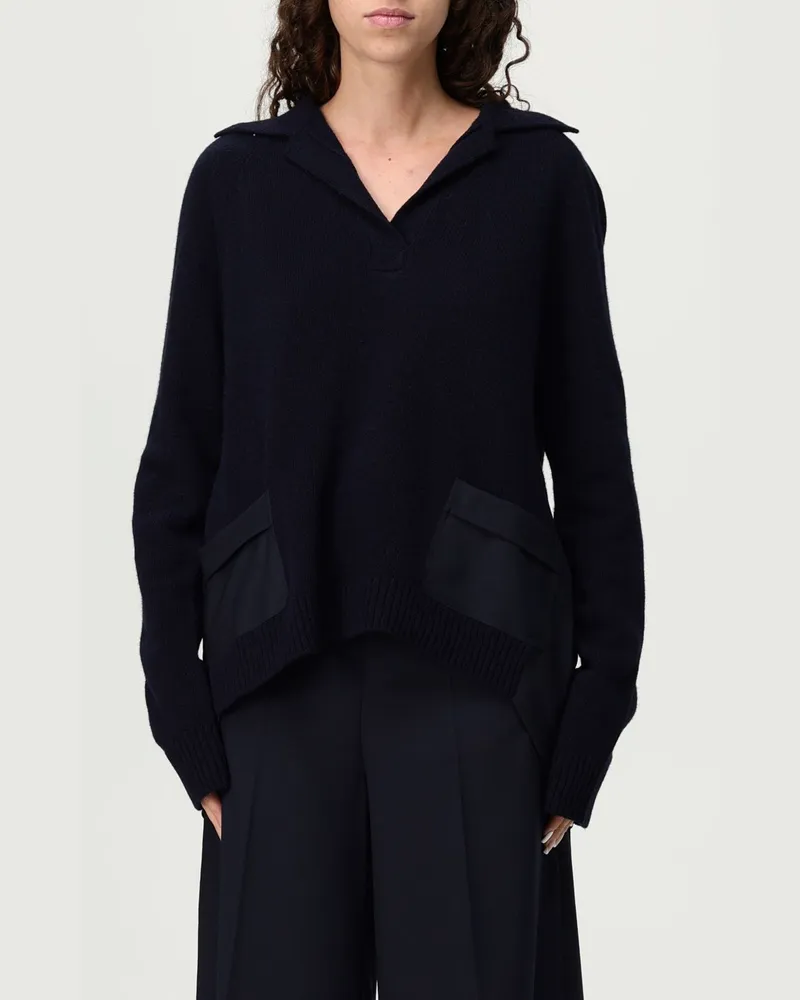 Semicouture Pullover damen Blau
